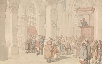 Prædikanten af Thomas Rowlandson